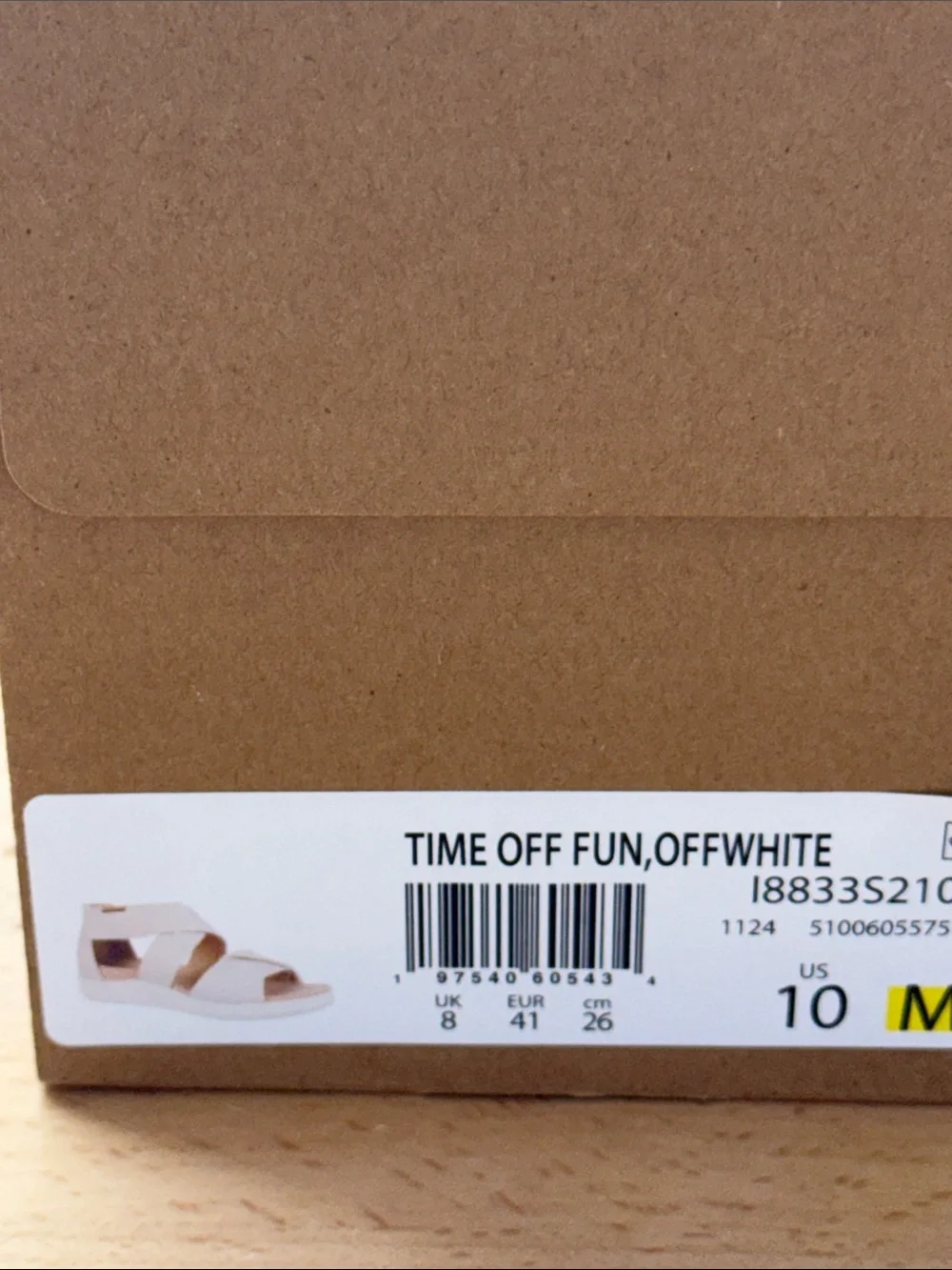 Dr. Scholl's Time of Run Women's Light Beige Strappy Sandals Size 10M NWT